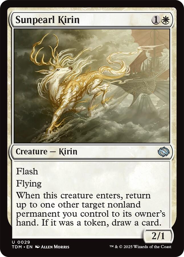 Sunpearl Kirin [Tarkir: Dragonstorm] | Gam3 Escape