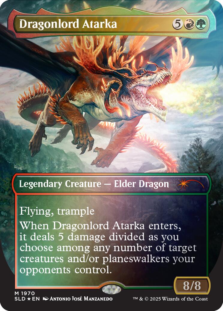 Dragonlord Atarka (Rainbow Foil) [Secret Lair Drop Series] | Gam3 Escape