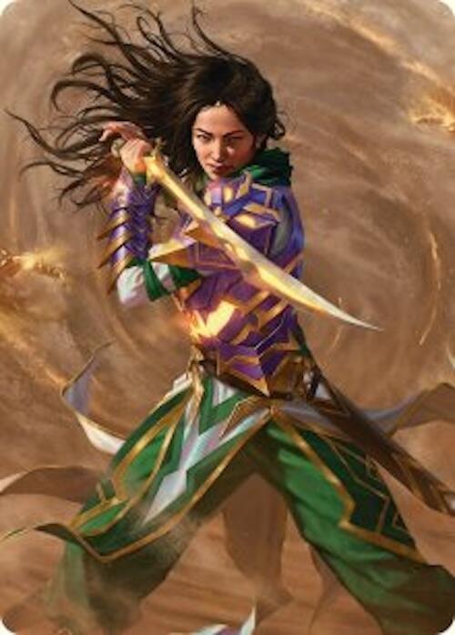 Descendant of Storms Art Card (2/54) [Tarkir: Dragonstorm Art Series] | Gam3 Escape