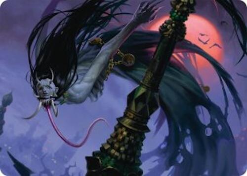Qarsi Revenant Art Card (12/54) [Tarkir: Dragonstorm Art Series] | Gam3 Escape