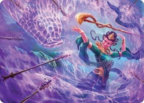Snakeskin Veil Art Card (19/54) [Tarkir: Dragonstorm Art Series] | Gam3 Escape