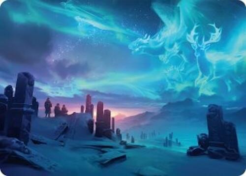 Auroral Procession Art Card (20/54) [Tarkir: Dragonstorm Art Series] | Gam3 Escape