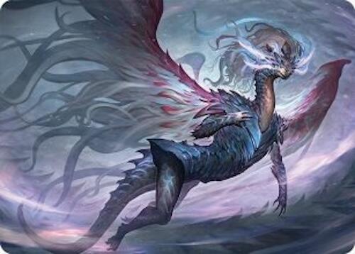 Shiko, Paragon of the Way Art Card (37/54) [Tarkir: Dragonstorm Art Series] | Gam3 Escape