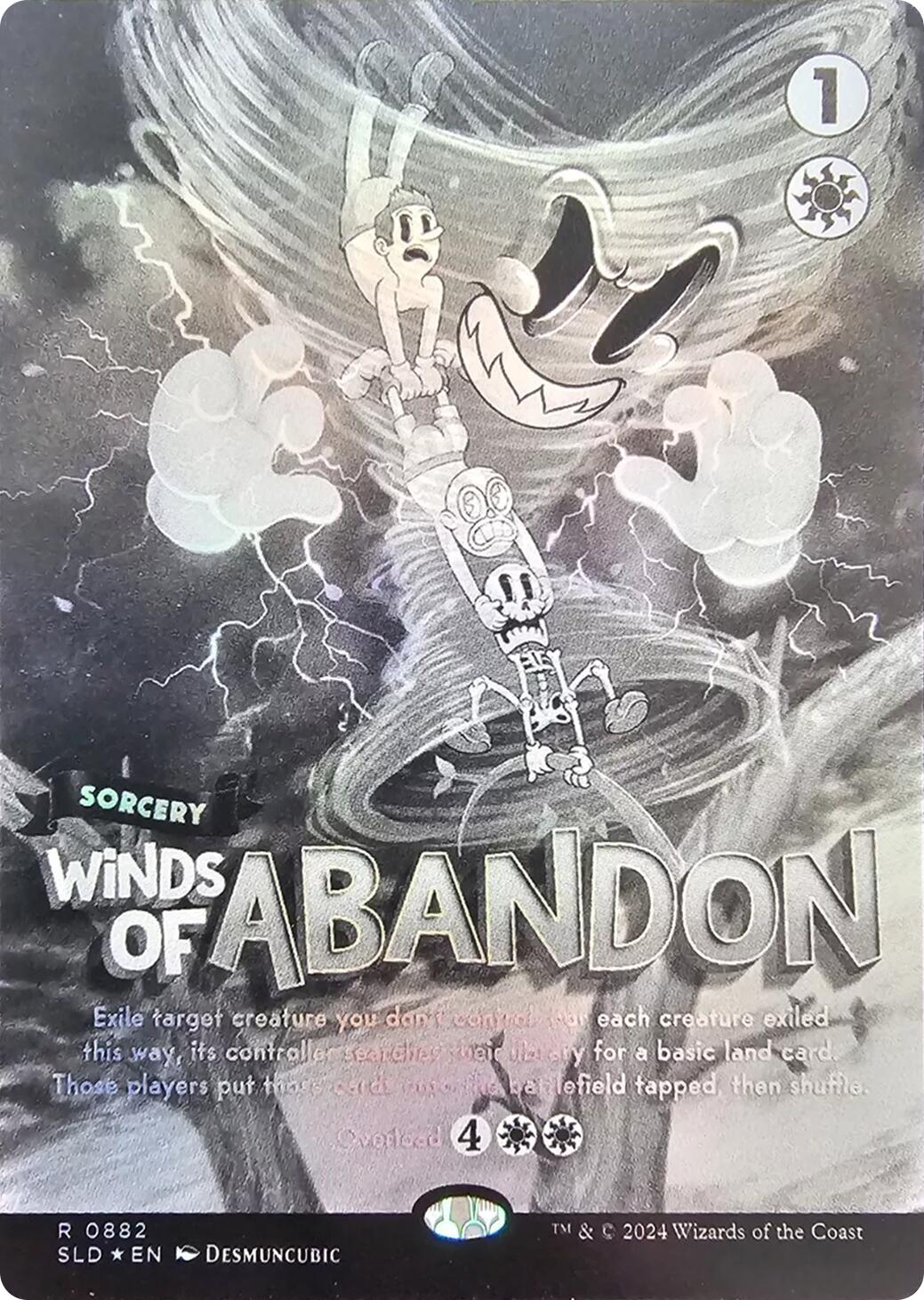 Winds of Abandon (Black & White Foil) [Secret Lair Drop Series] | Gam3 Escape