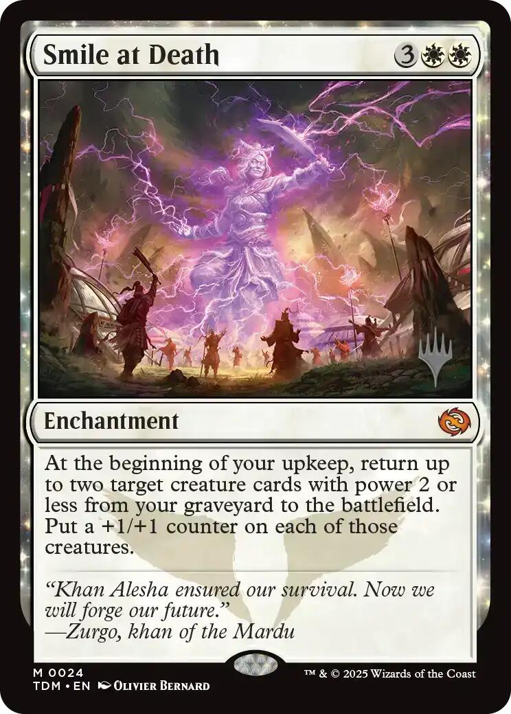 Smile at Death [Tarkir: Dragonstorm Promos] | Gam3 Escape