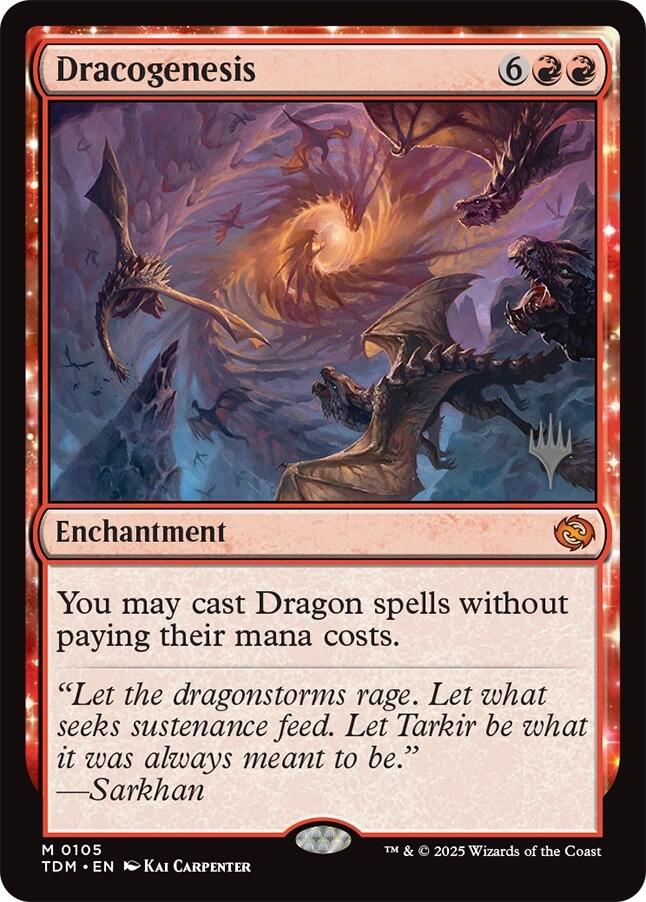 Dracogenesis [Tarkir: Dragonstorm Promos] | Gam3 Escape