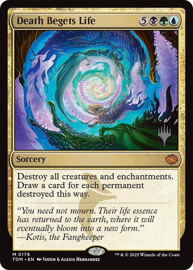 Death Begets Life [Tarkir: Dragonstorm Promos] | Gam3 Escape