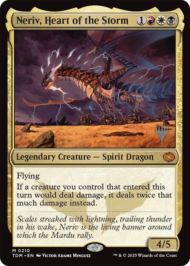 Neriv, Heart of the Storm [Tarkir: Dragonstorm Promos] | Gam3 Escape
