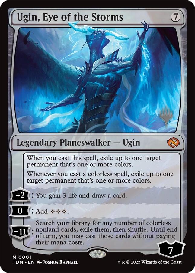 Ugin, Eye of the Storms [Tarkir: Dragonstorm Promos] | Gam3 Escape