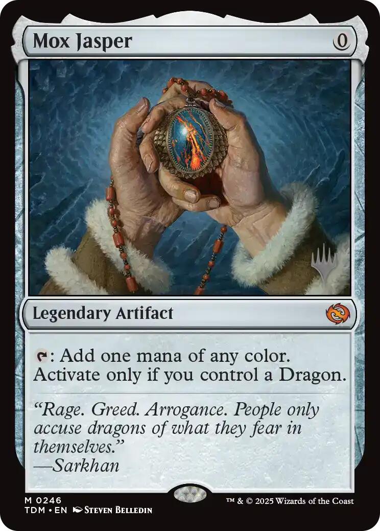 Mox Jasper [Tarkir: Dragonstorm Promos] | Gam3 Escape