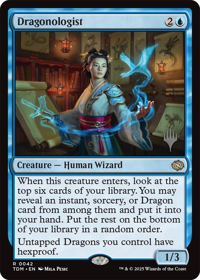 Dragonologist [Tarkir: Dragonstorm Promos] | Gam3 Escape
