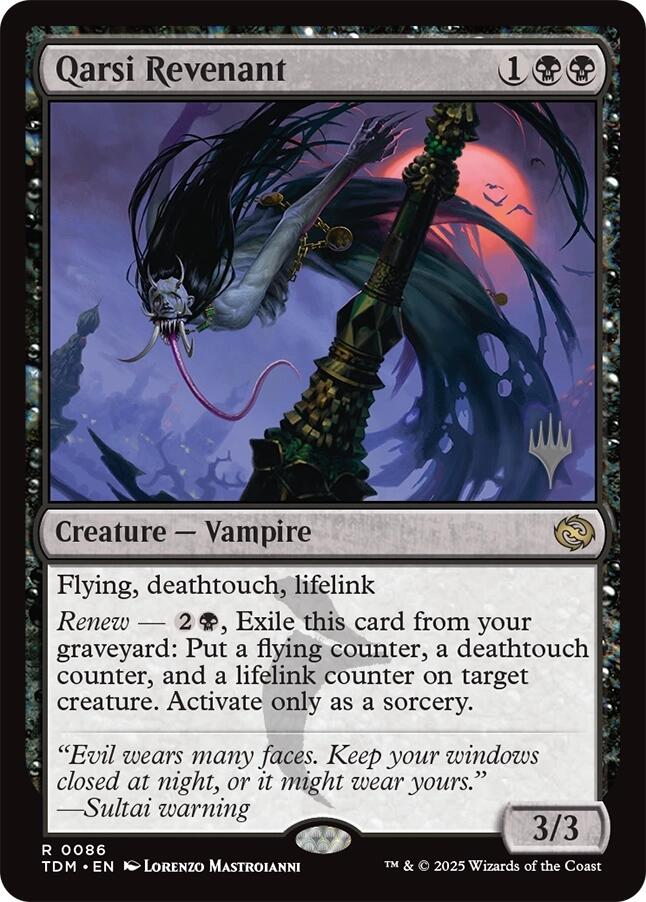 Qarsi Revenant [Tarkir: Dragonstorm Promos] | Gam3 Escape