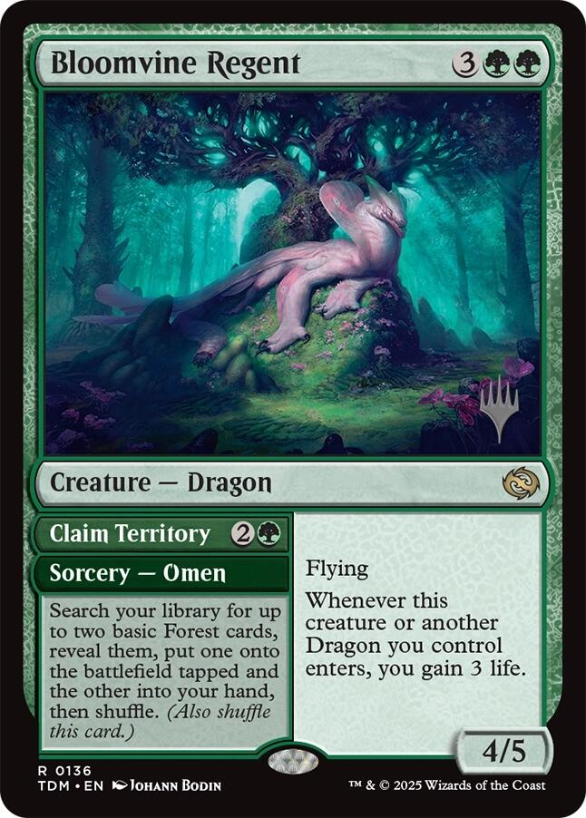 Bloomvine Regent [Tarkir: Dragonstorm Promos] | Gam3 Escape