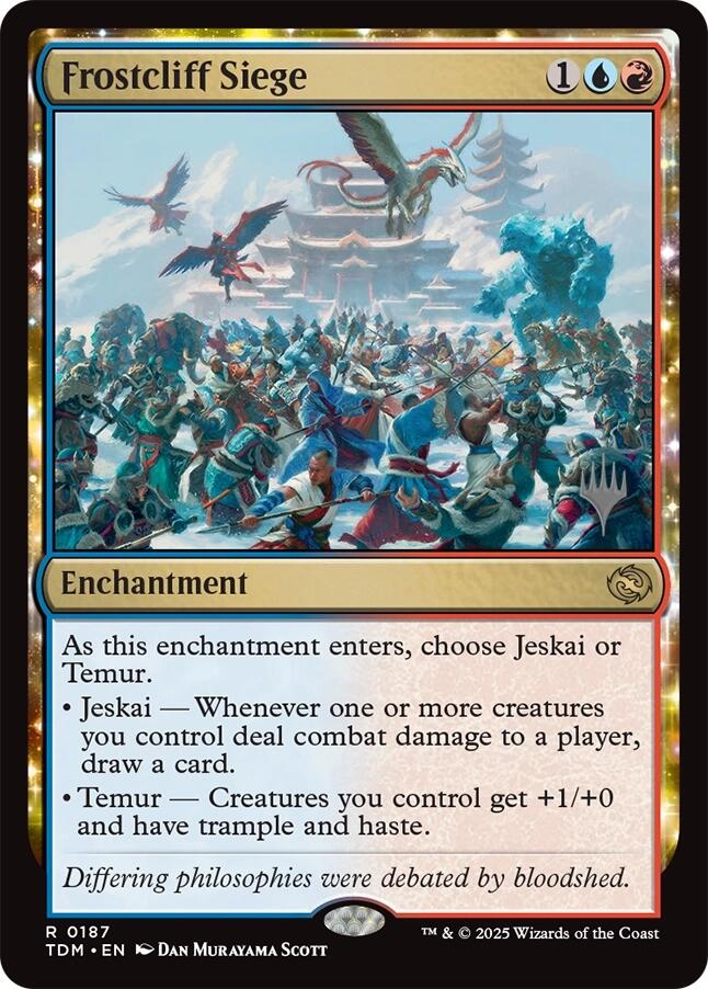 Frostcliff Siege [Tarkir: Dragonstorm Promos] | Gam3 Escape