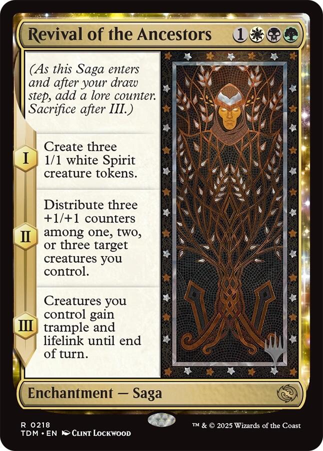Revival of the Ancestors [Tarkir: Dragonstorm Promos] | Gam3 Escape
