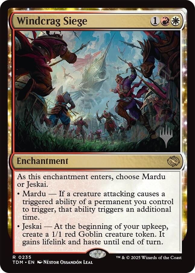 Windcrag Siege [Tarkir: Dragonstorm Promos] | Gam3 Escape