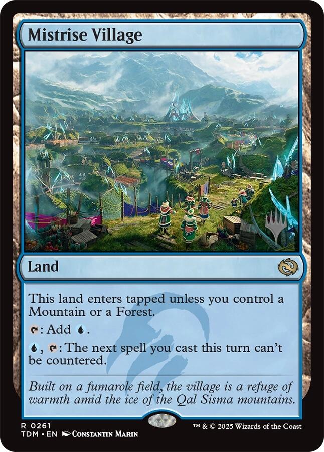 Mistrise Village [Tarkir: Dragonstorm Promos] | Gam3 Escape
