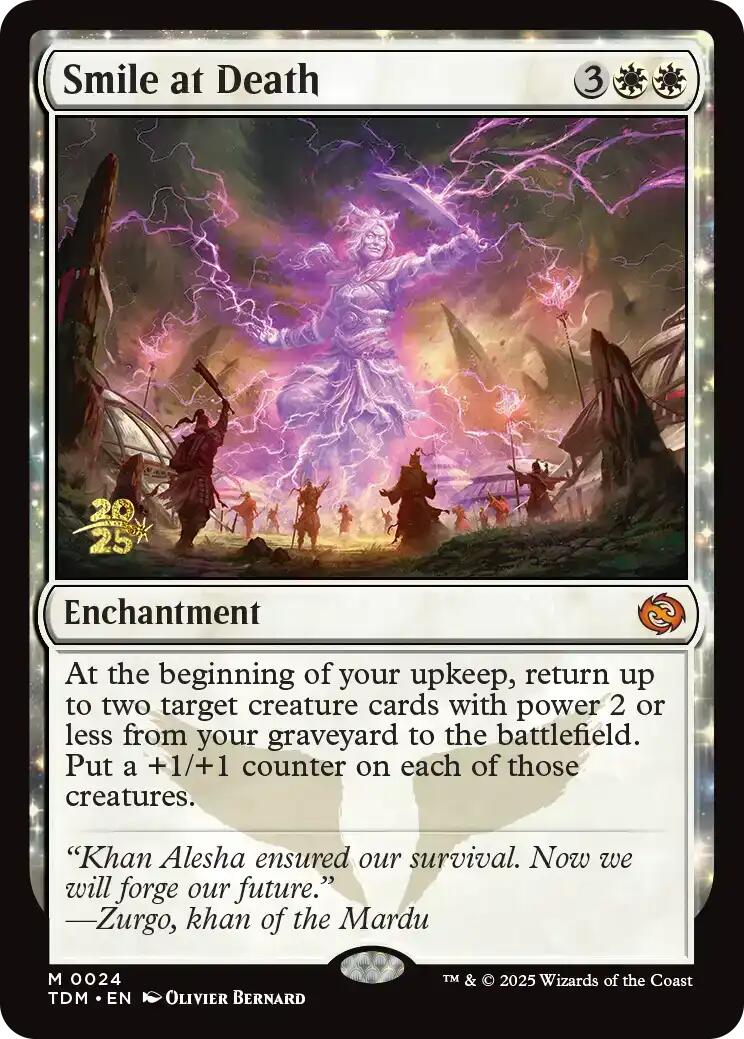 Smile at Death [Tarkir: Dragonstorm Prerelease Promos] | Gam3 Escape