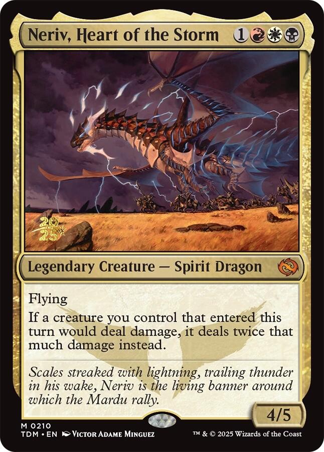 Neriv, Heart of the Storm [Tarkir: Dragonstorm Prerelease Promos] | Gam3 Escape