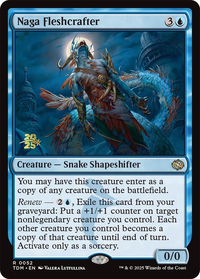 Naga Fleshcrafter [Tarkir: Dragonstorm Prerelease Promos] | Gam3 Escape