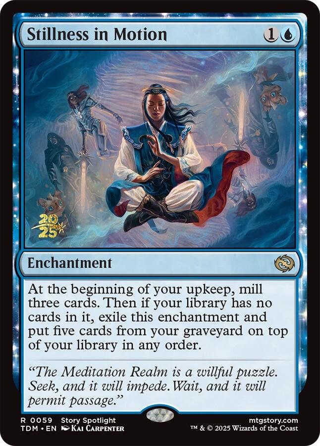Stillness in Motion [Tarkir: Dragonstorm Prerelease Promos] | Gam3 Escape