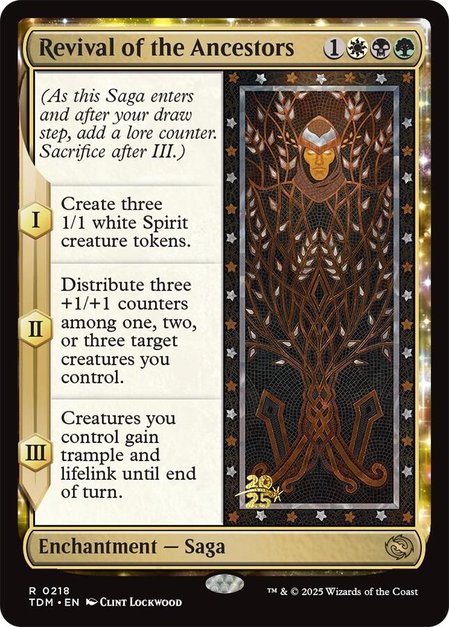 Revival of the Ancestors [Tarkir: Dragonstorm Prerelease Promos] | Gam3 Escape