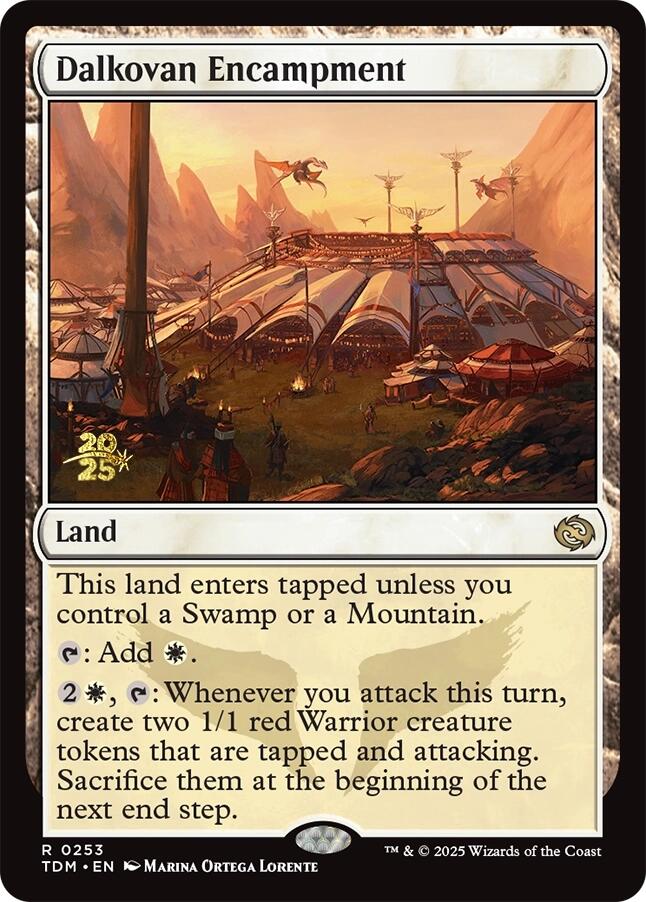 Dalkovan Encampment [Tarkir: Dragonstorm Prerelease Promos] | Gam3 Escape