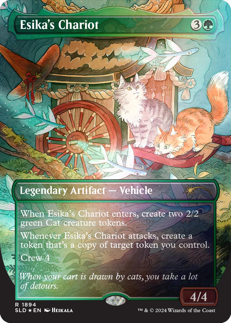 Esika's Chariot (Rainbow Foil) [Secret Lair Drop Series] | Gam3 Escape
