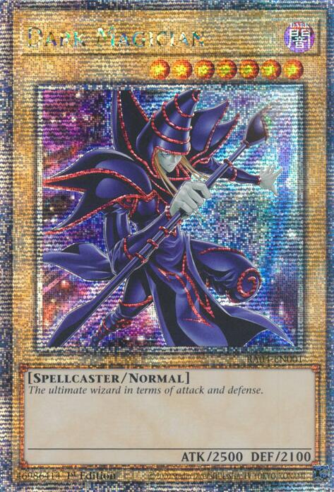 Dark Magician (New Art) [RA04-EN001] Quarter Century Secret Rare | Gam3 Escape