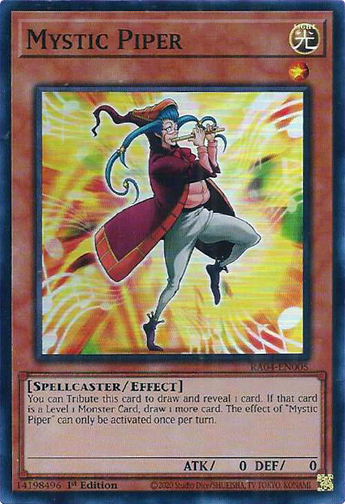 Mystic Piper [RA04-EN005] Super Rare | Gam3 Escape