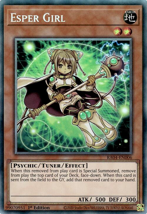 Esper Girl [RA04-EN006] Prismatic Collector's Rare | Gam3 Escape