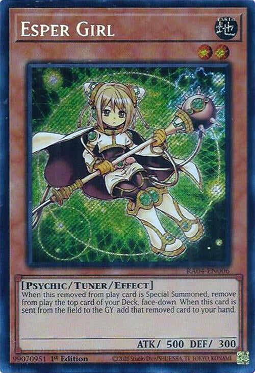 Esper Girl [RA04-EN006] Secret Rare | Gam3 Escape