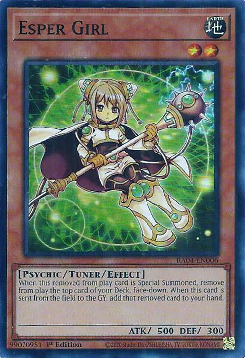Esper Girl [RA04-EN006] Super Rare | Gam3 Escape