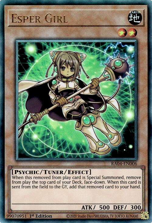 Esper Girl [RA04-EN006] Prismatic Ultimate Rare | Gam3 Escape