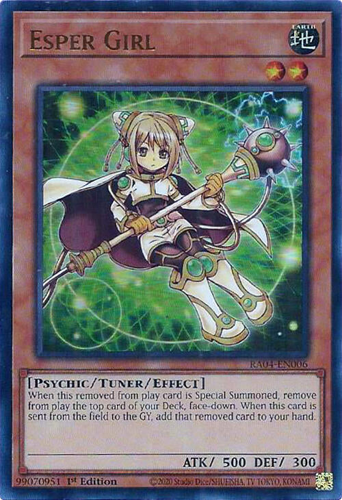 Esper Girl [RA04-EN006] Ultra Rare | Gam3 Escape