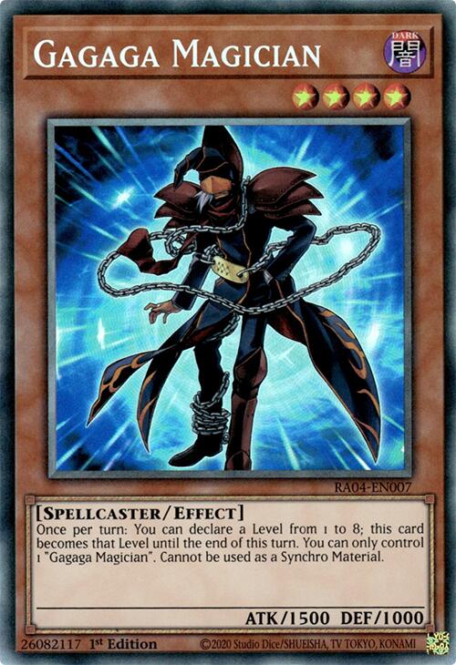 Gagaga Magician [RA04-EN007] Prismatic Collector's Rare | Gam3 Escape