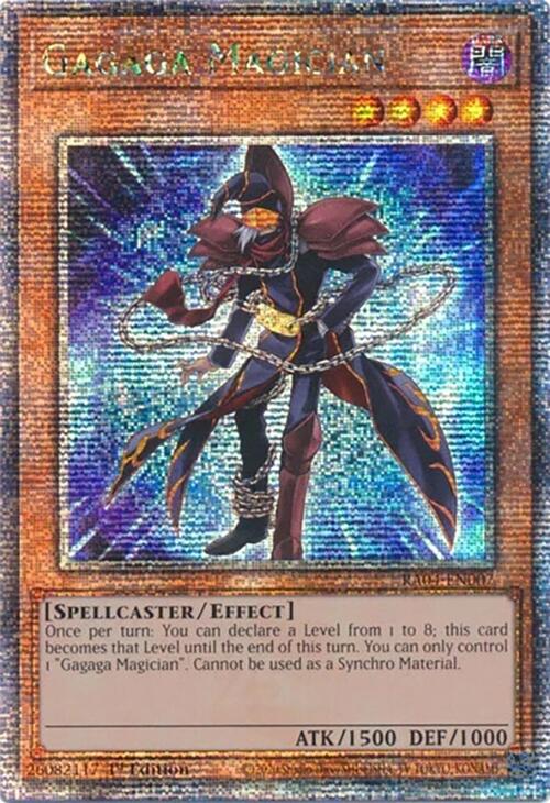 Gagaga Magician [RA04-EN007] Quarter Century Secret Rare | Gam3 Escape