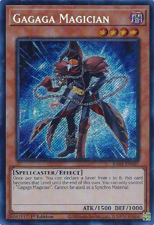 Gagaga Magician [RA04-EN007] Secret Rare | Gam3 Escape