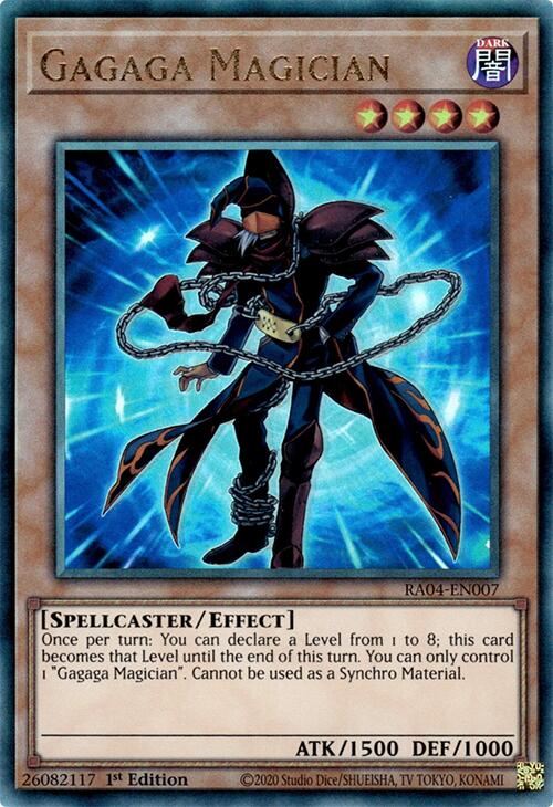 Gagaga Magician [RA04-EN007] Prismatic Ultimate Rare | Gam3 Escape