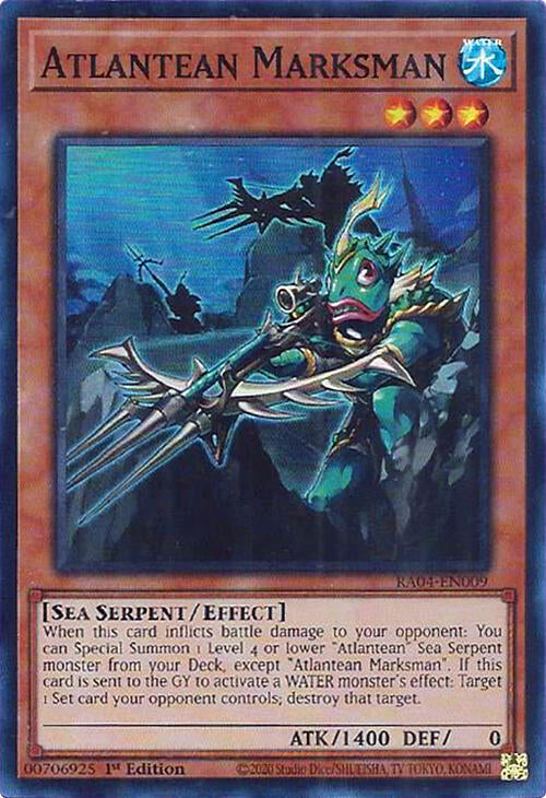 Atlantean Marksman [RA04-EN009] Super Rare | Gam3 Escape