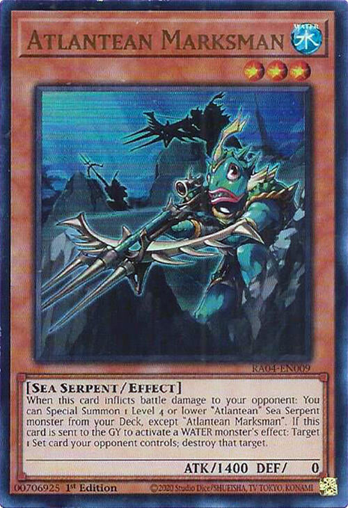 Atlantean Marksman [RA04-EN009] Ultra Rare | Gam3 Escape