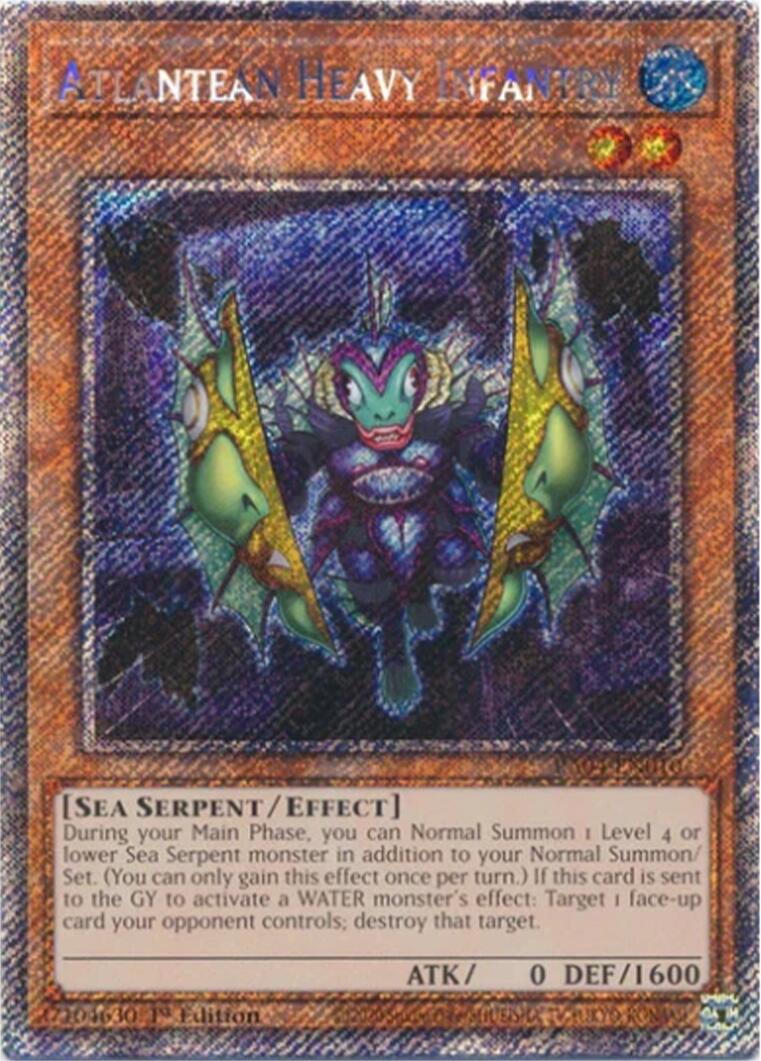 Atlantean Heavy Infantry [RA04-EN010] Platinum Secret Rare | Gam3 Escape