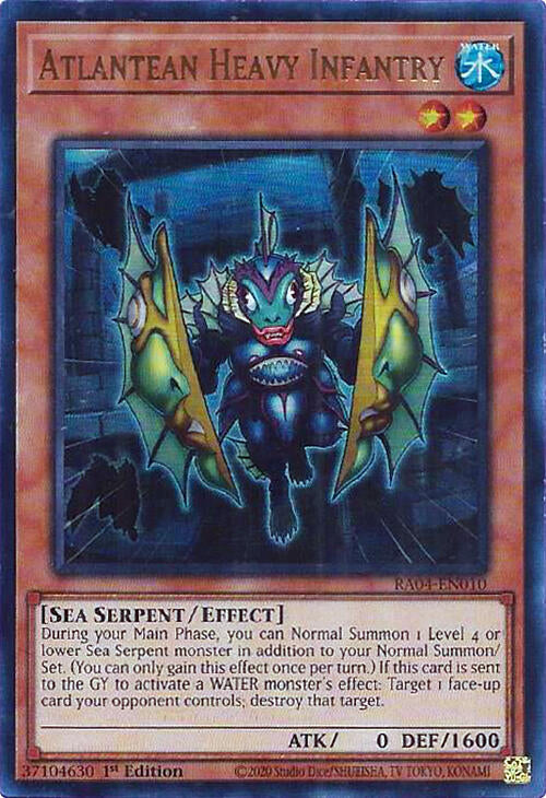 Atlantean Heavy Infantry [RA04-EN010] Ultra Rare | Gam3 Escape