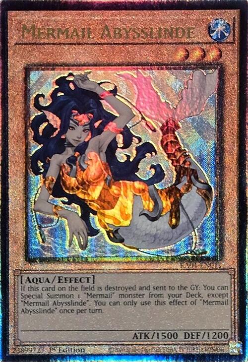 Mermail Abysslinde [RA04-EN011] Prismatic Ultimate Rare | Gam3 Escape