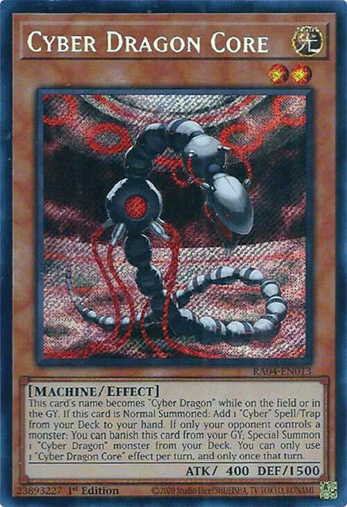 Cyber Dragon Core [RA04-EN013] Secret Rare | Gam3 Escape