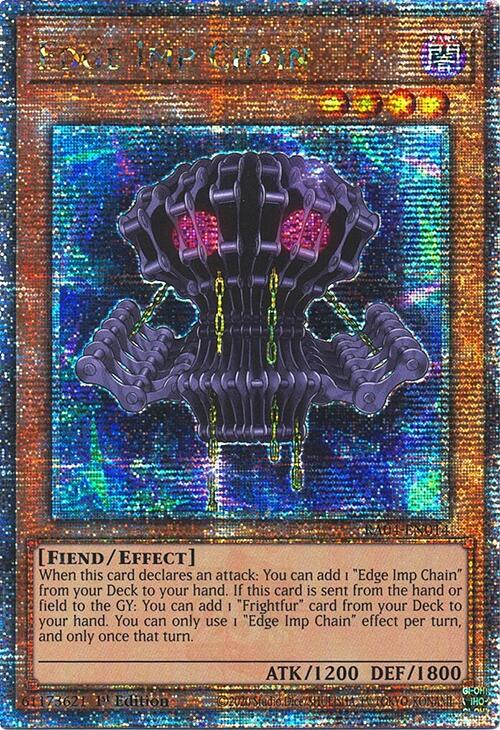 Edge Imp Chain [RA04-EN014] Quarter Century Secret Rare | Gam3 Escape