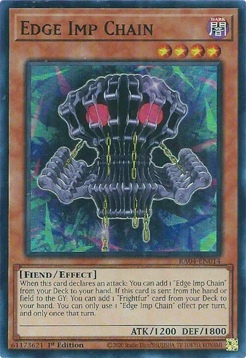 Edge Imp Chain [RA04-EN014] Super Rare | Gam3 Escape