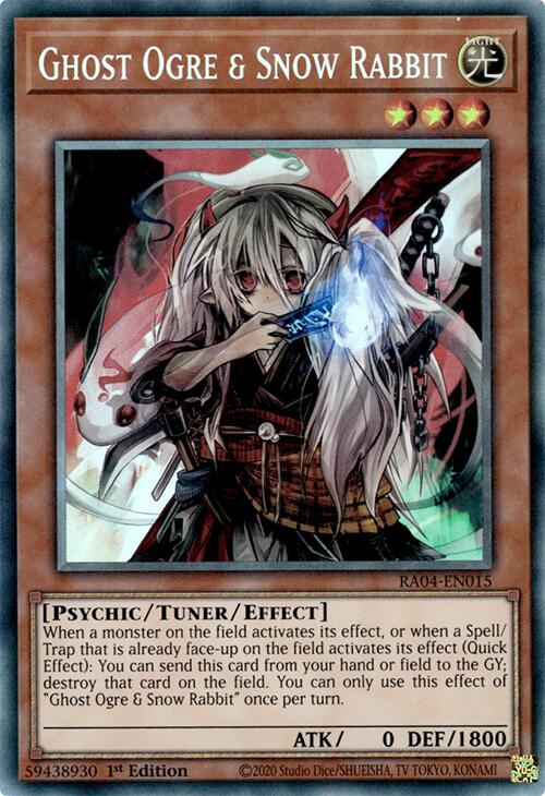 Ghost Ogre & Snow Rabbit [RA04-EN015] Prismatic Collector's Rare | Gam3 Escape