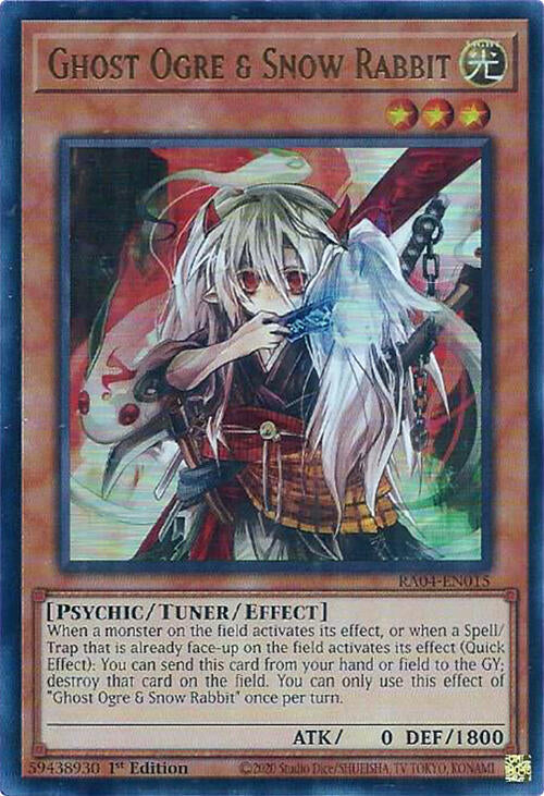 Ghost Ogre & Snow Rabbit [RA04-EN015] Ultra Rare | Gam3 Escape