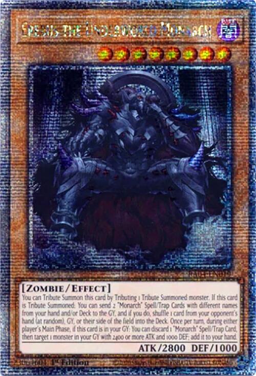 Erebus the Underworld Monarch [RA04-EN019] Quarter Century Secret Rare | Gam3 Escape